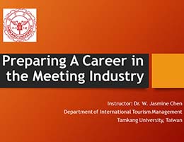 Preparing A Career in the Meeting Industry-會展人員職涯探索